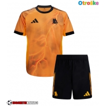 Otroške Nogometnih dresov AS Roma Gostujoči 2025-26 Kratki rokavi (+ hlače)